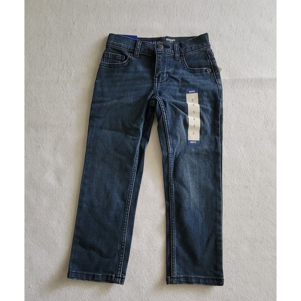 VINTAGE EXPRESS Straight Super Stretch size 5 Boys Jeans Blue NWT